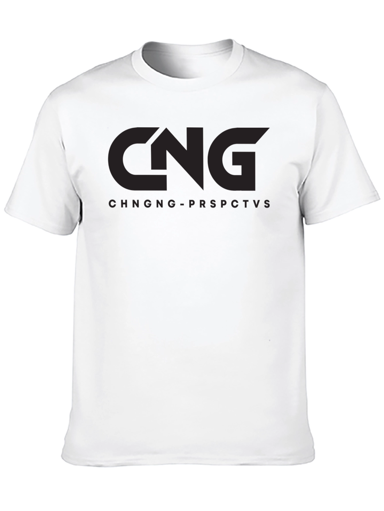 CNG Graphic Black T-Shirt - Modern Style