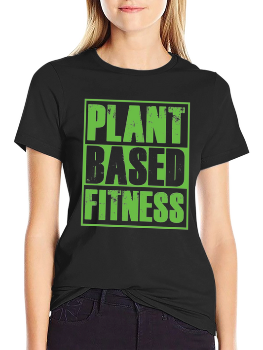 Plant Based Fitness Graphic T-Shirt