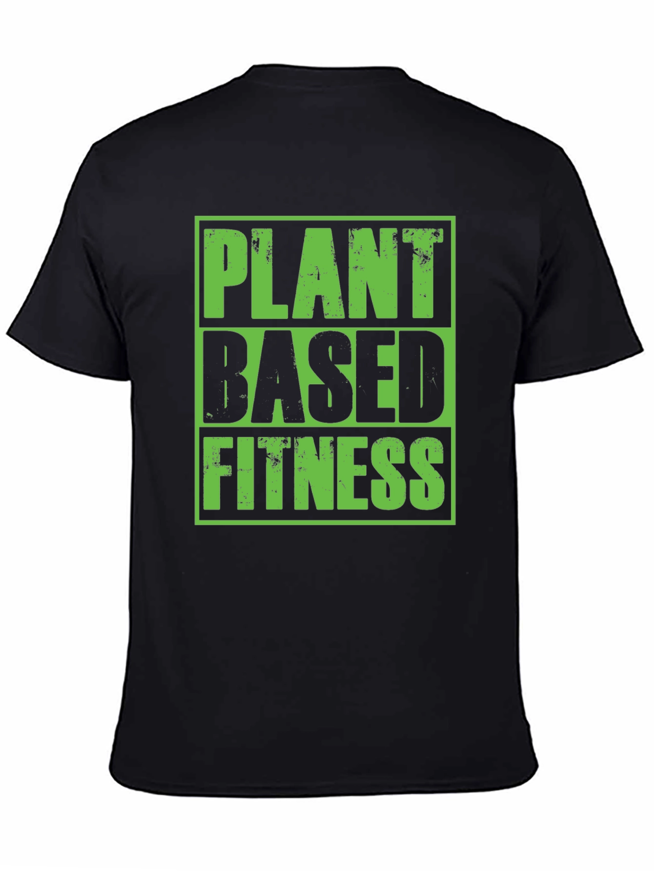 Plant Based Fitness Graphic T-Shirt