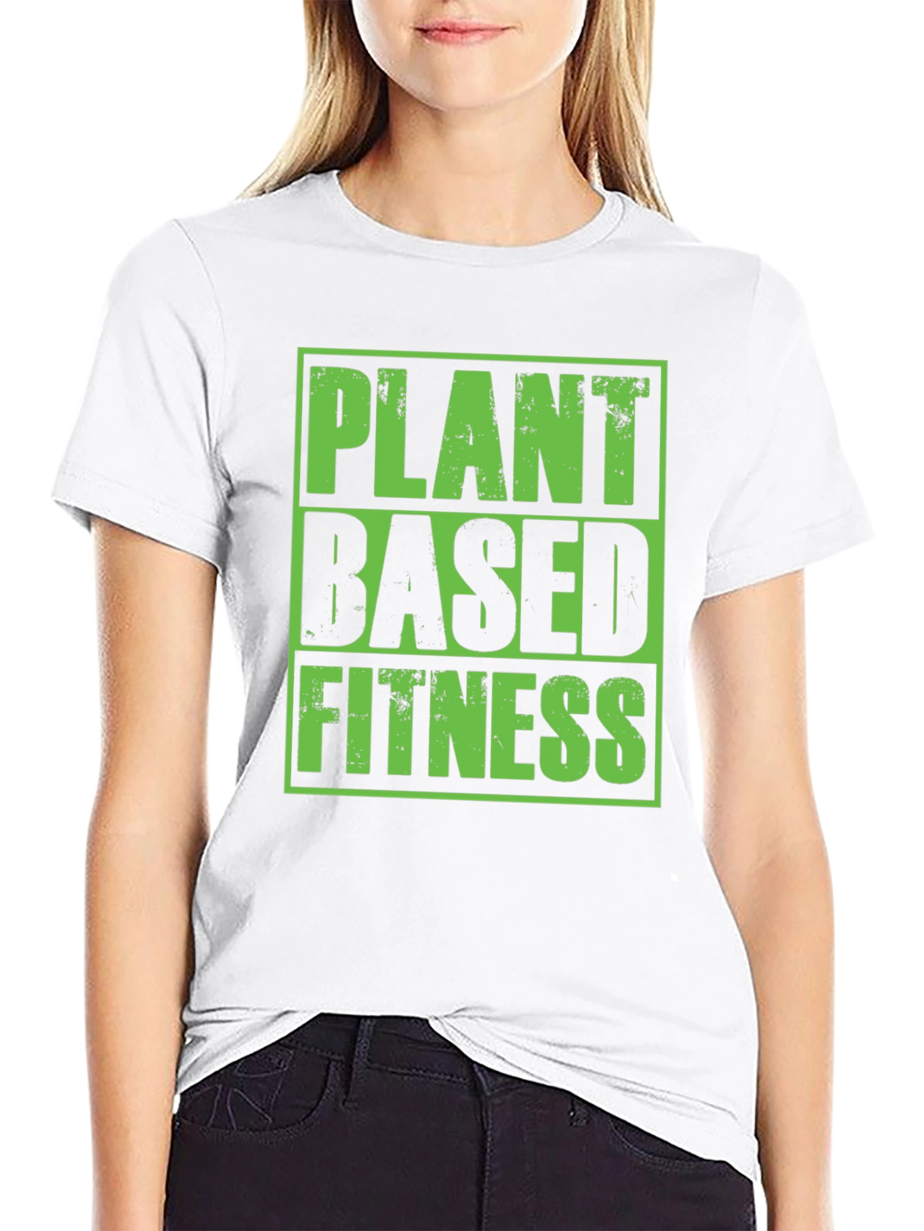 Plant Based Fitness Graphic T-Shirt