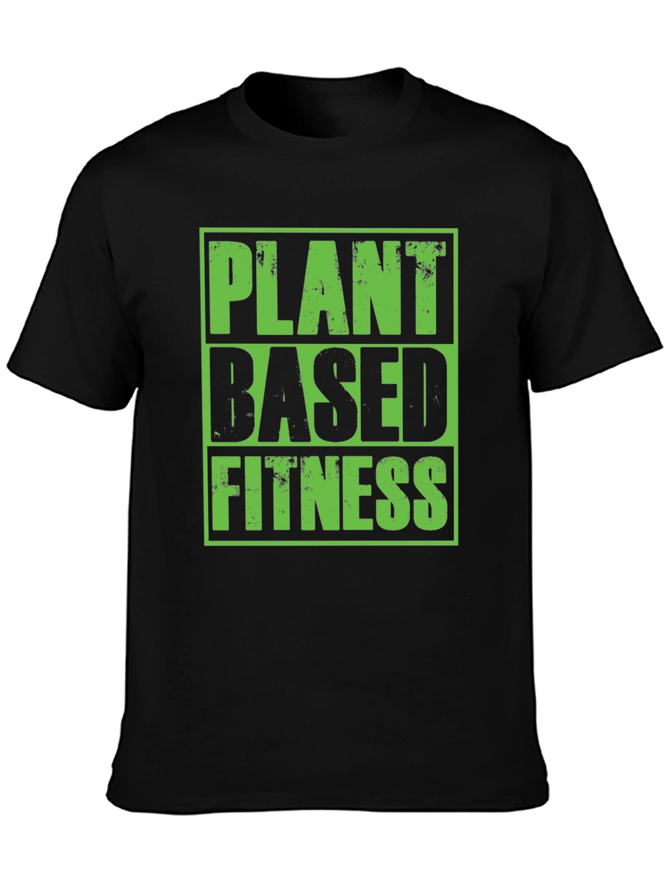 Plant Based Fitness Graphic T-Shirt