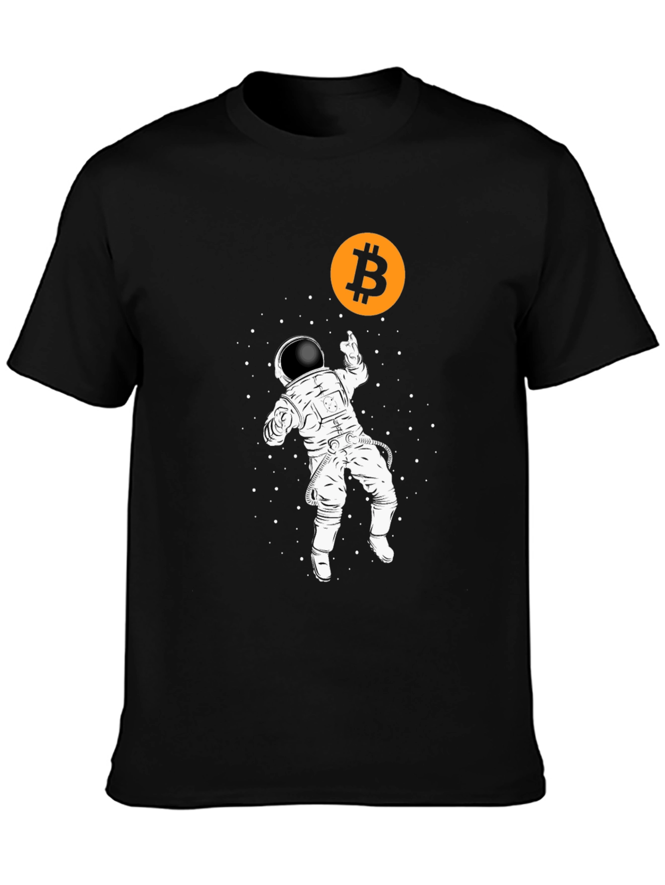 Bitcoin Astronaut T-Shirt - Crypto to the Moon!