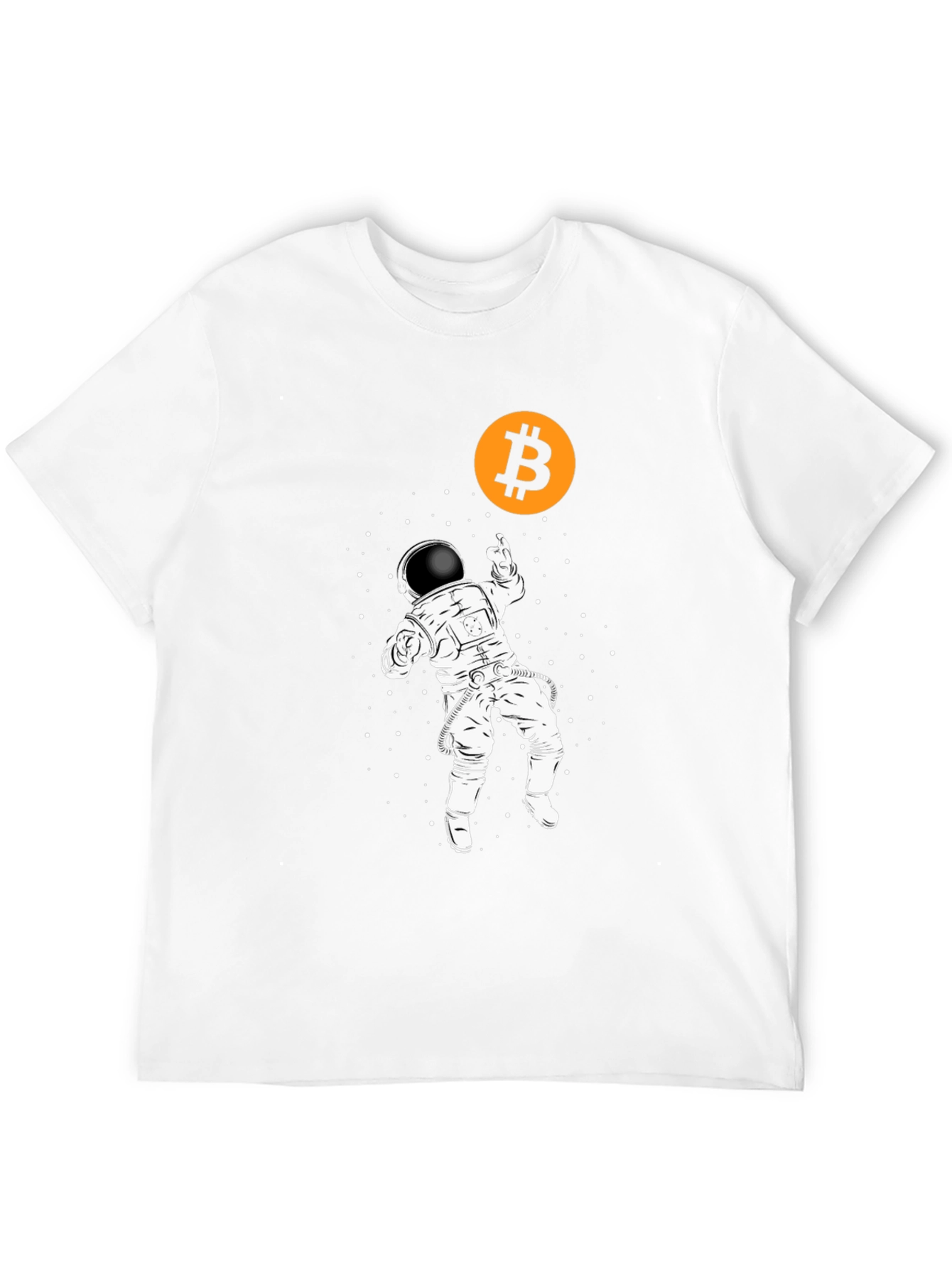 Bitcoin Astronaut T-Shirt - Crypto to the Moon!