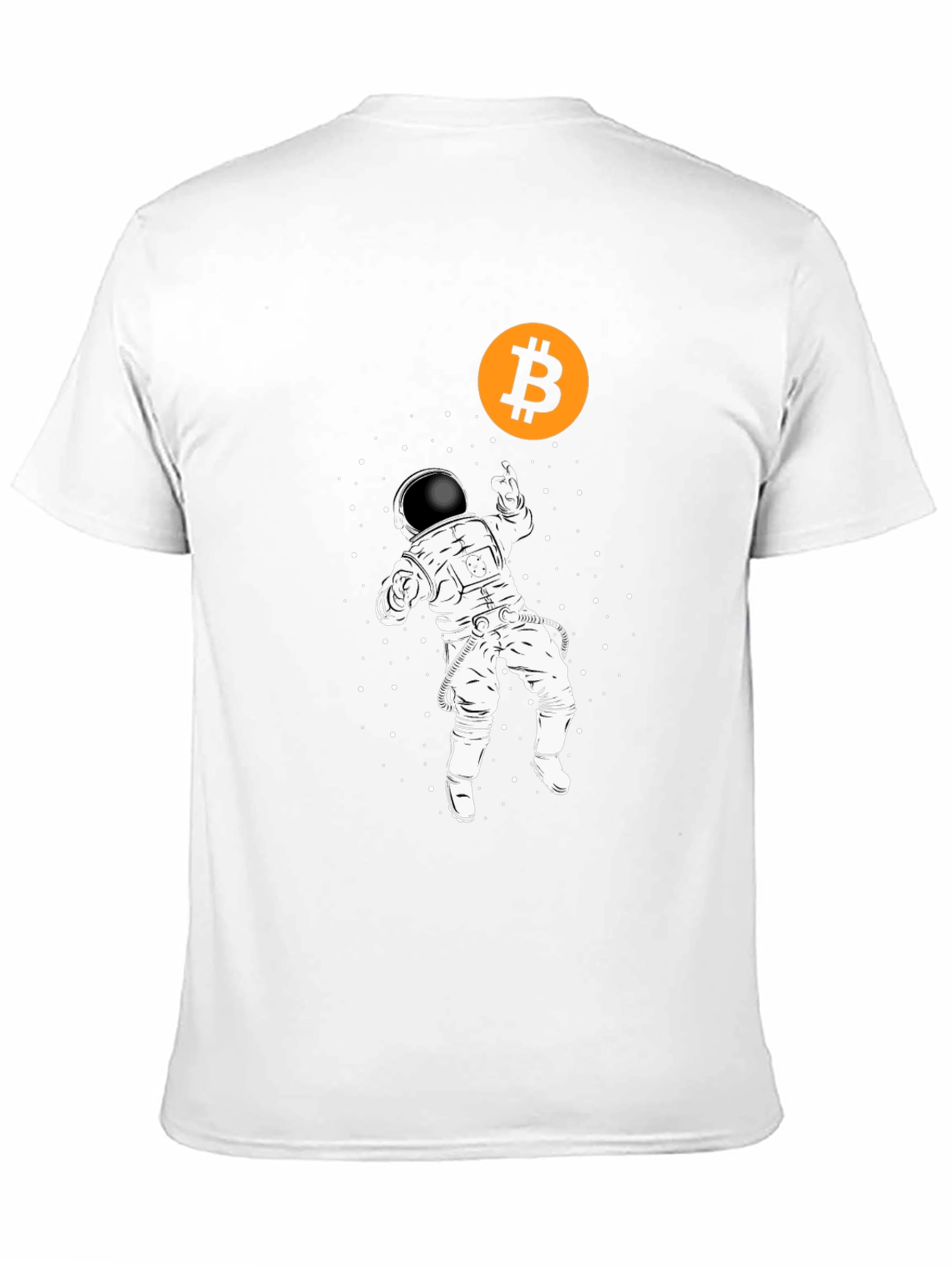 Bitcoin Astronaut T-Shirt - Crypto to the Moon!