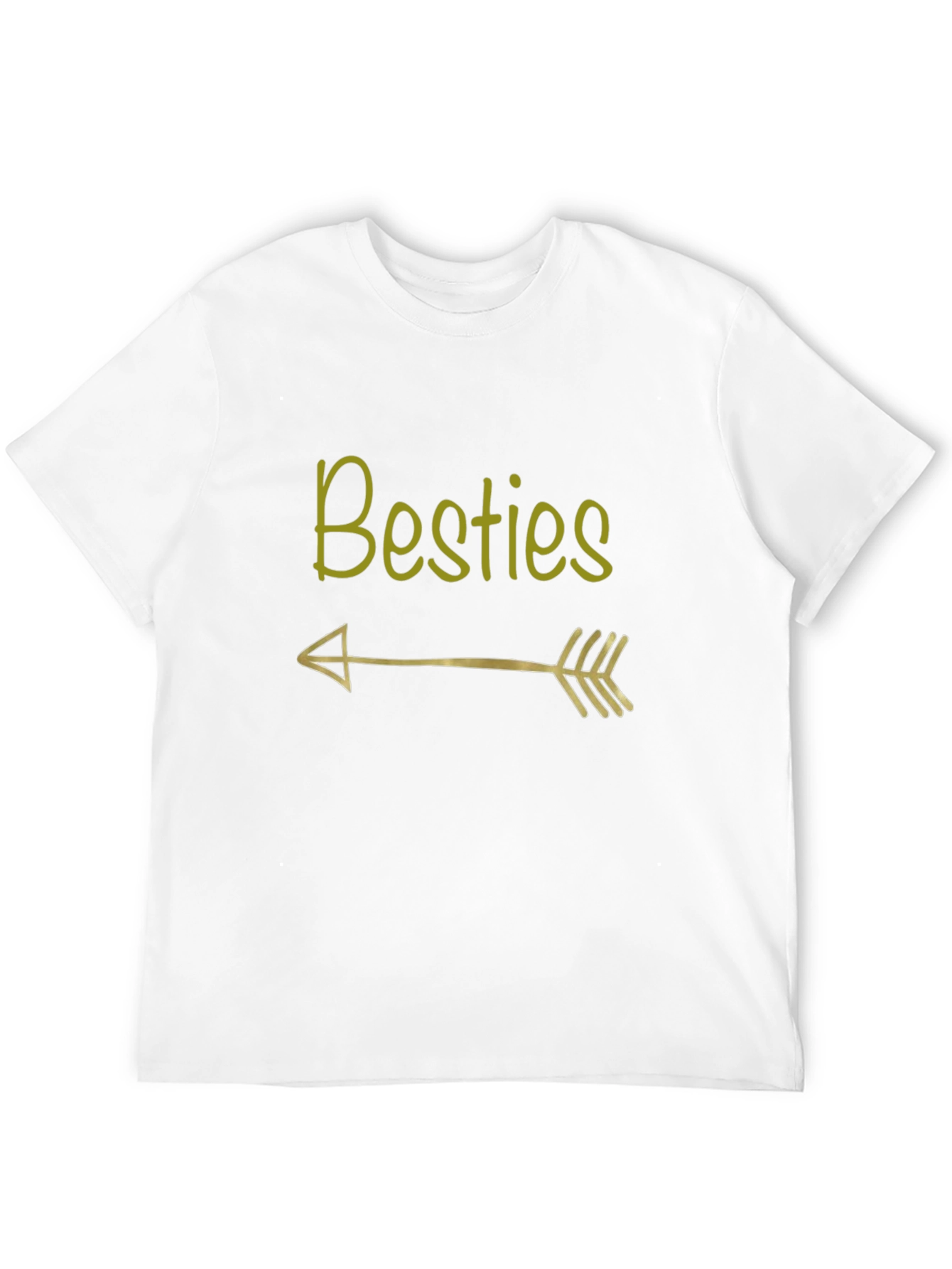 Besties Arrow Graphic Tee - Trendy Casual Top