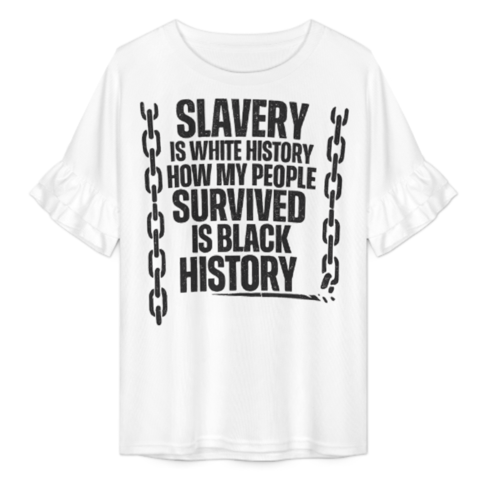 Black History Statement Graphic Tee, Empowerment Quote Shirt, Vintage Protest Style T-Shirt, Social Justice Inspirational Top, Unisex Awareness Apparel(z613)