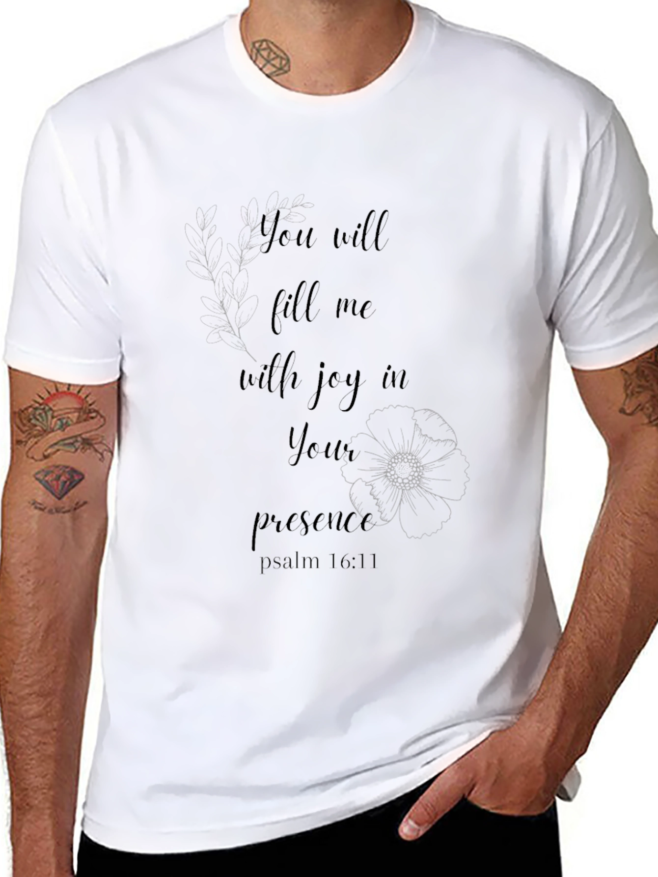 Joyful Presence T-Shirt - Stylish Christian Apparel