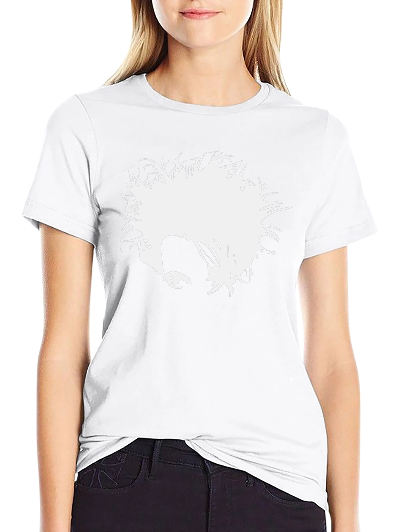 Iconic Silhouette Graphic Tee - Unisex Black T-Shirt