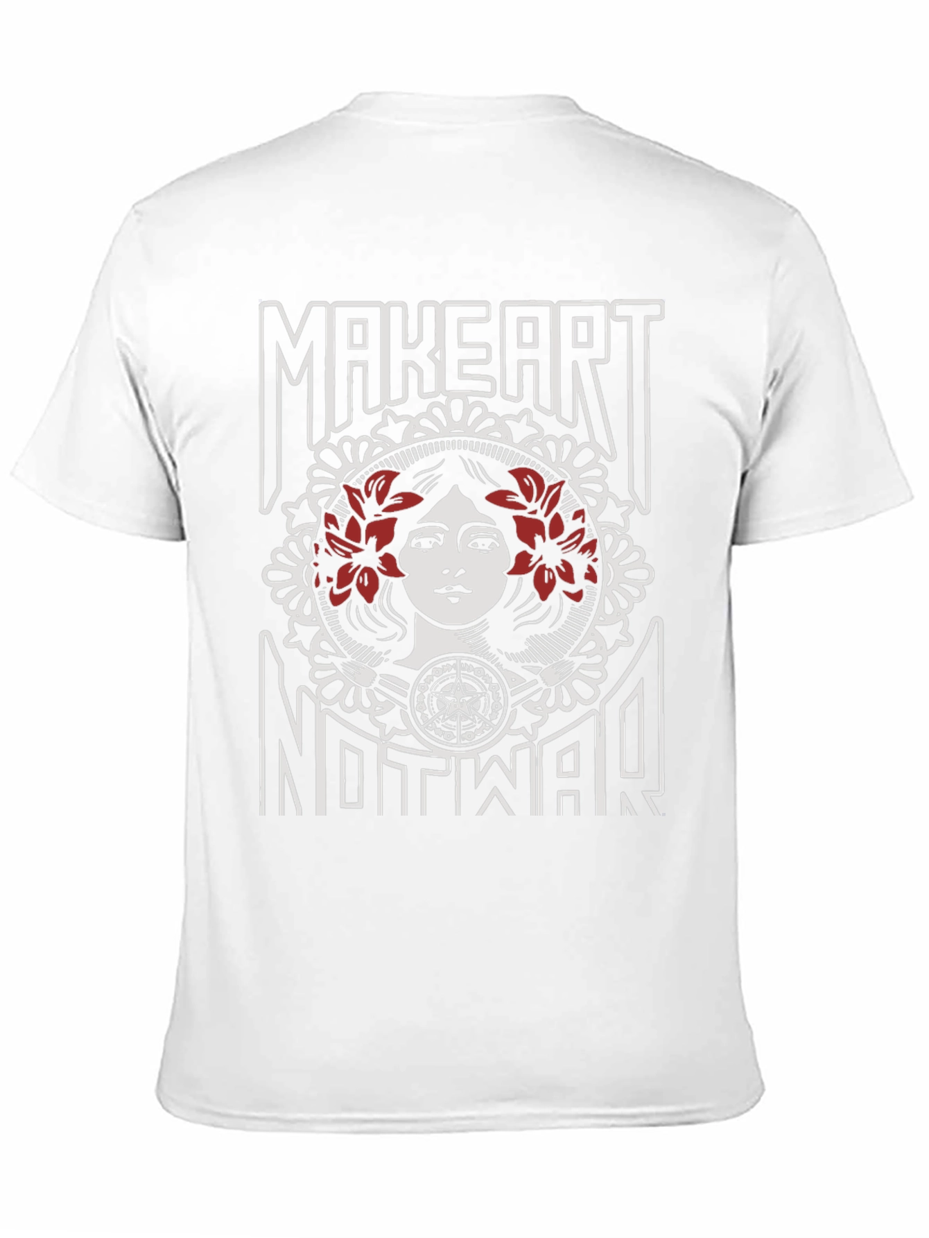 Make Art Not War Graphic T-Shirt