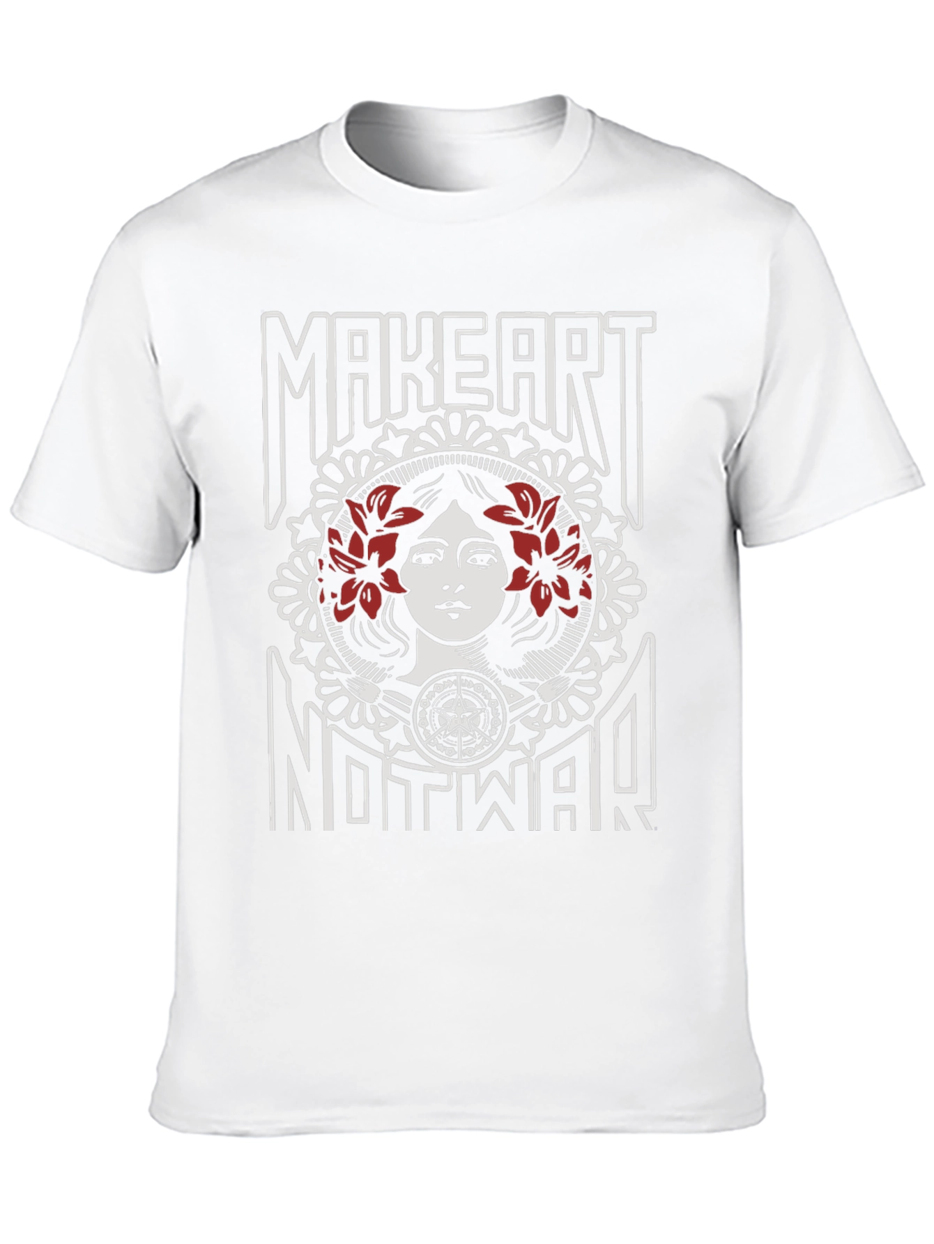 Make Art Not War Graphic T-Shirt