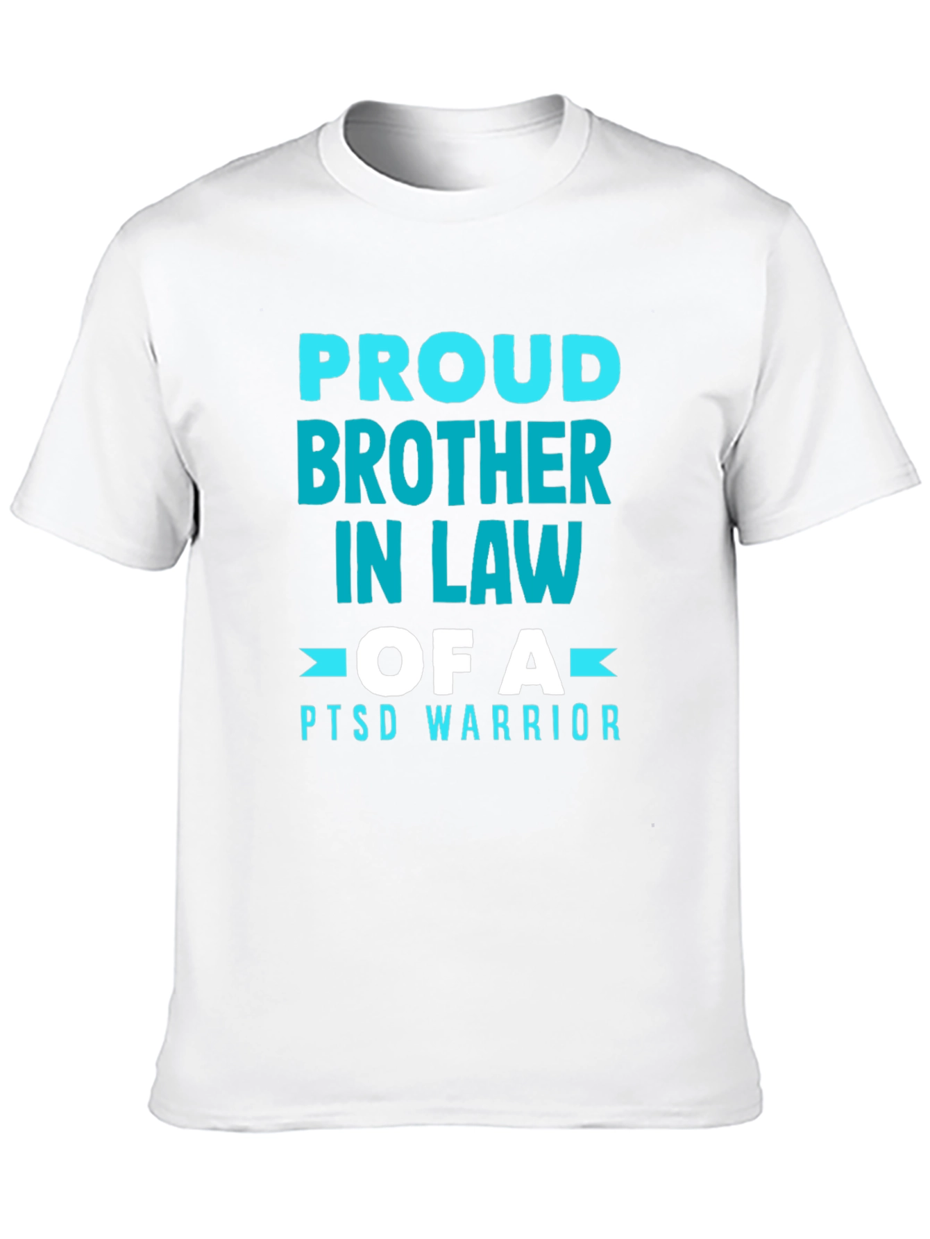 Proud Brother In Law PTSD Warrior Graphic Tee