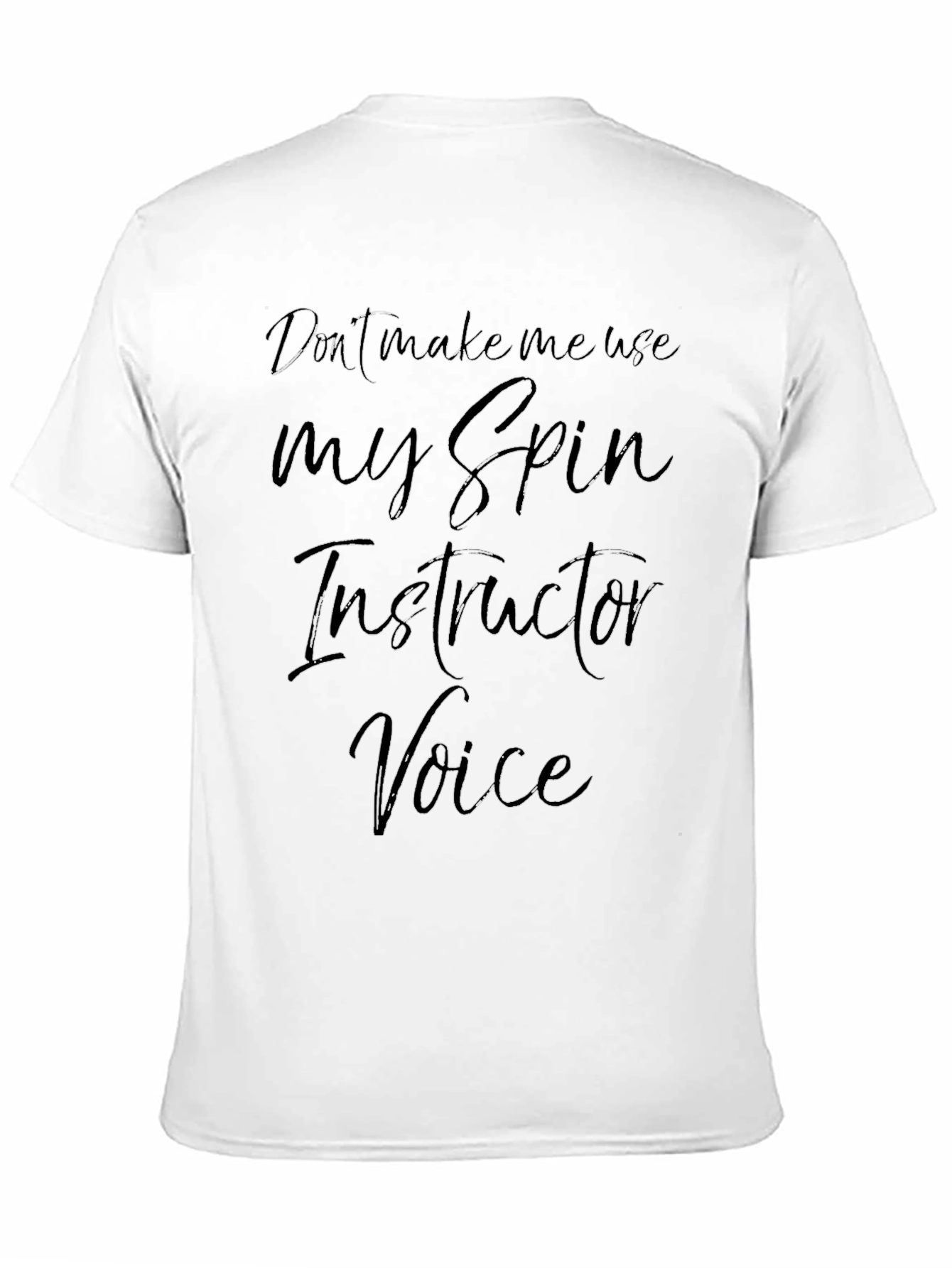 Spin Instructor Voice Graphic T-Shirt