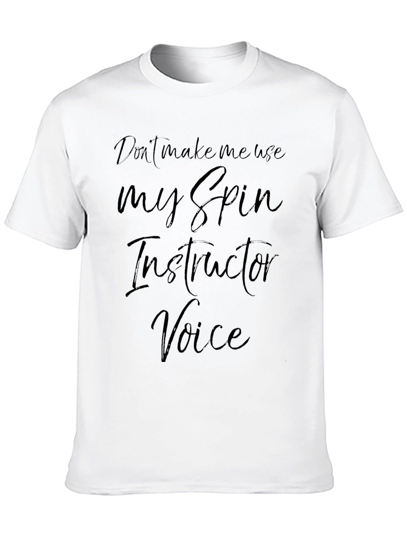Spin Instructor Voice Graphic T-Shirt