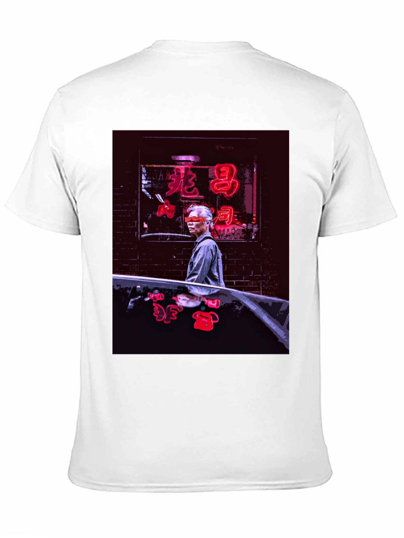 Neon Chinatown T-Shirt - Stylish Urban Graphic Tee