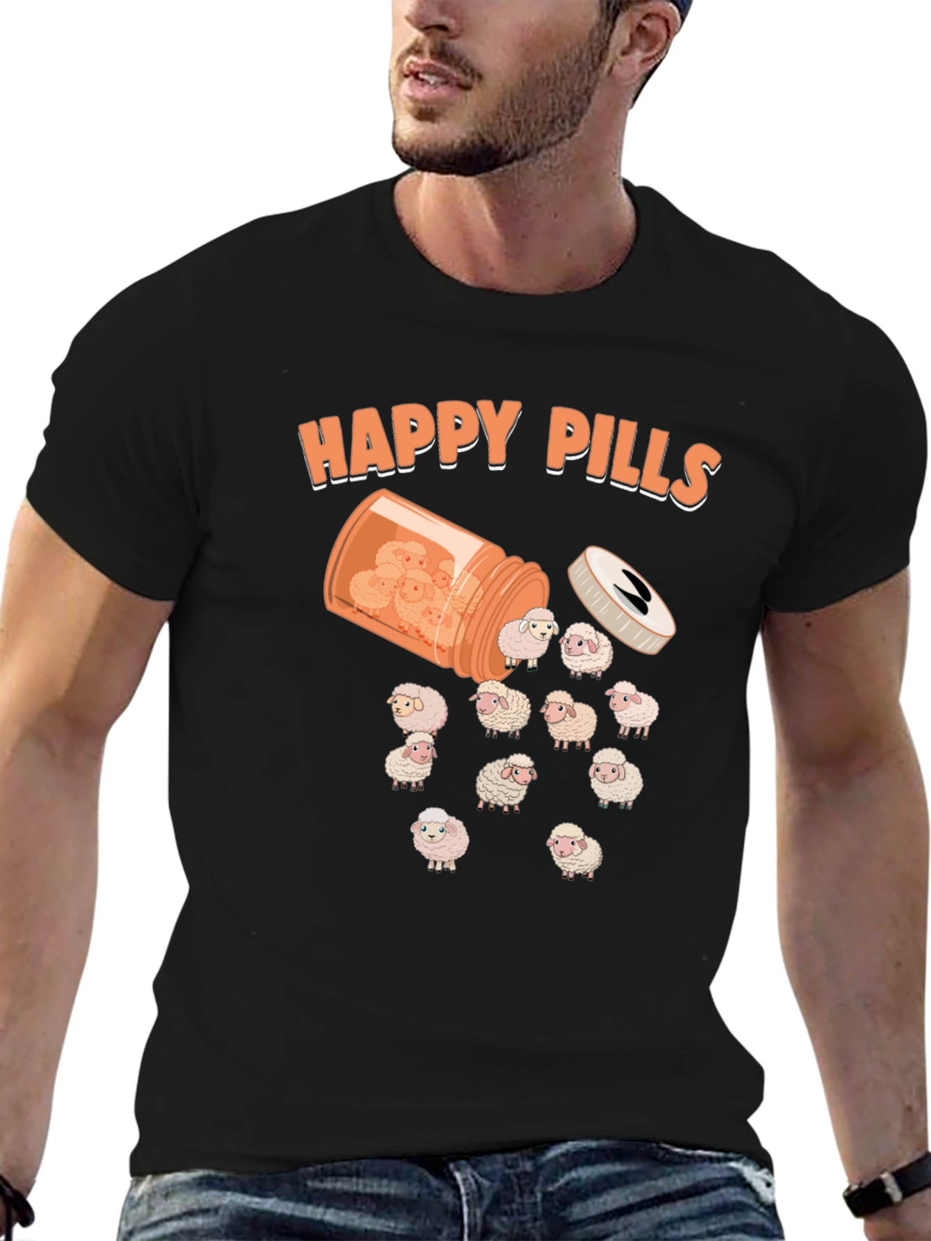 Happy Pills Sheep T-Shirt