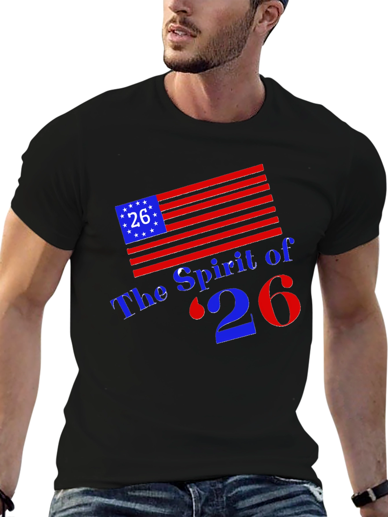 Spirit of 76 T-Shirt - Patriotic Pride