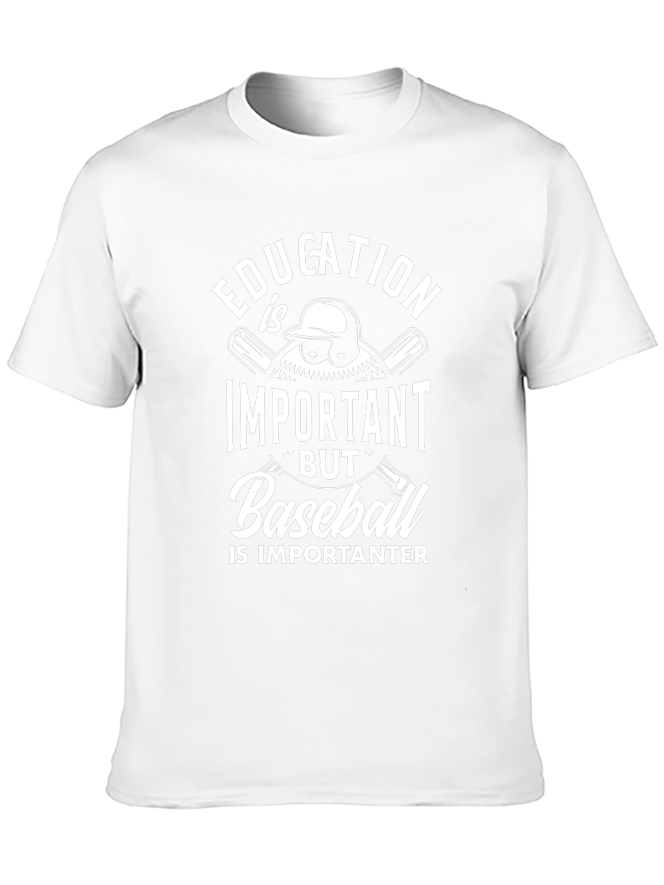 Education vs Baseball T-Shirt