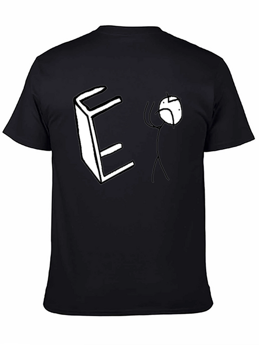 Existential E T-Shirt - Funny Graphic Tee