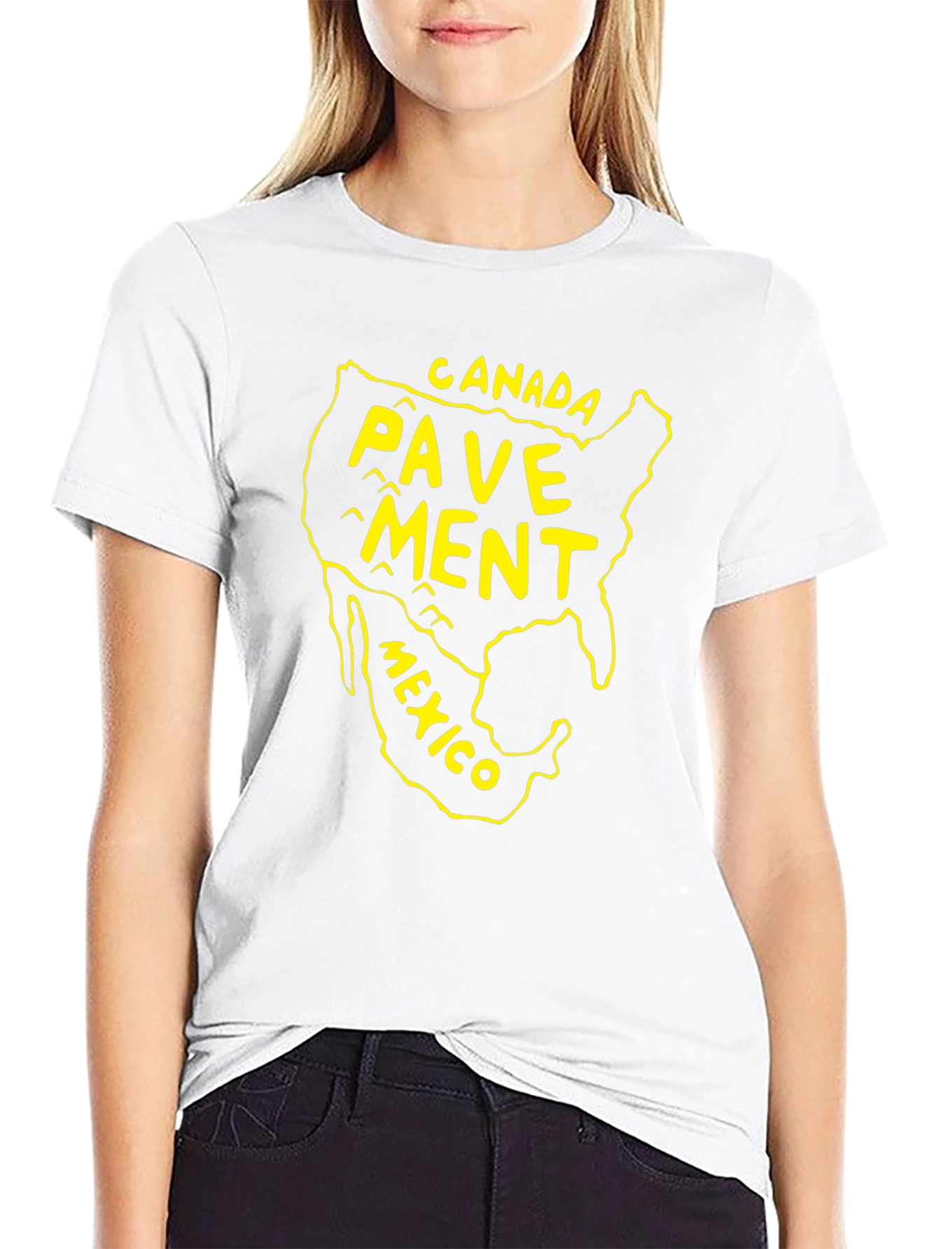 Pavement Canada Mexico T-Shirt - Cool Graphic Tee