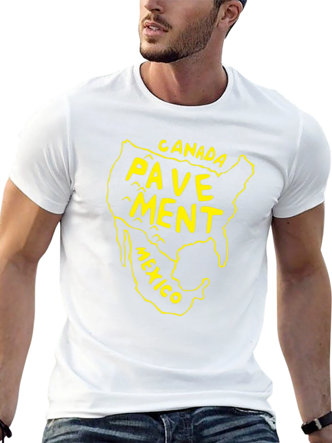 Pavement Canada Mexico T-Shirt - Cool Graphic Tee