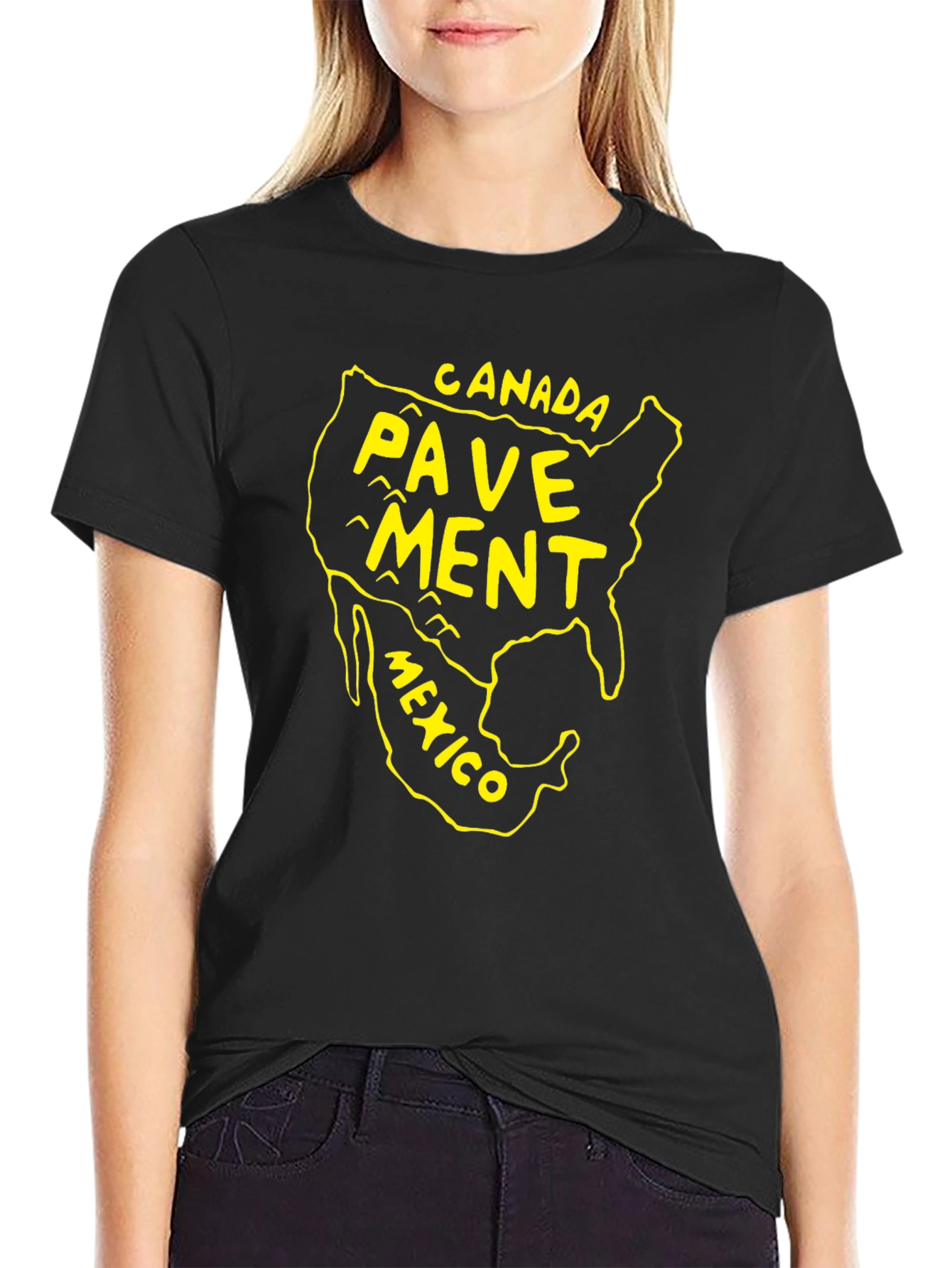 Pavement Canada Mexico T-Shirt - Cool Graphic Tee