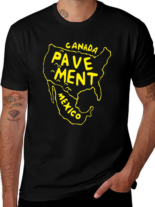 Pavement Canada Mexico T-Shirt - Cool Graphic Tee