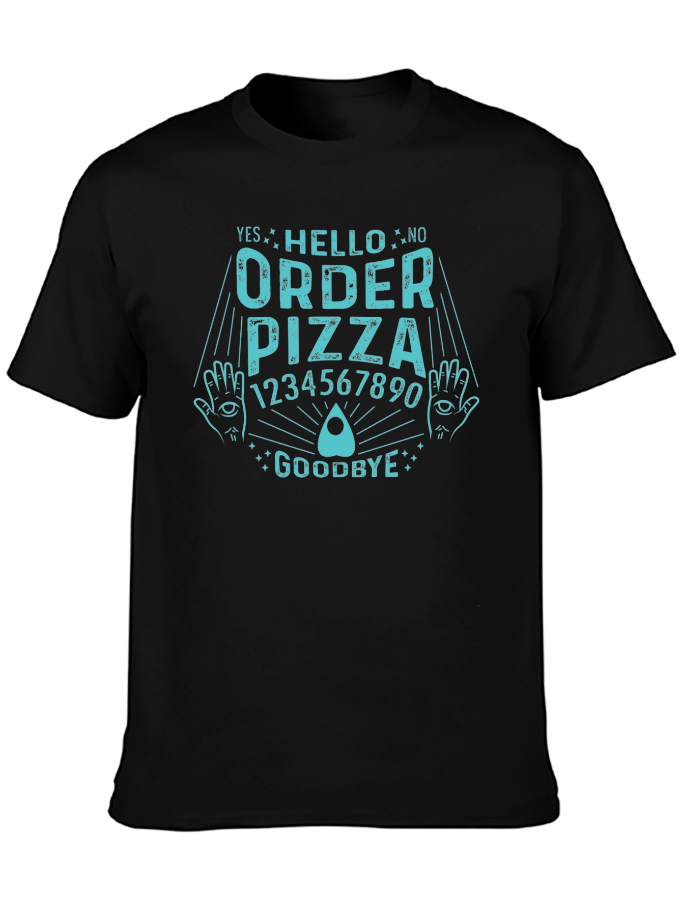 Order Pizza Funny Ouija Board T-Shirt