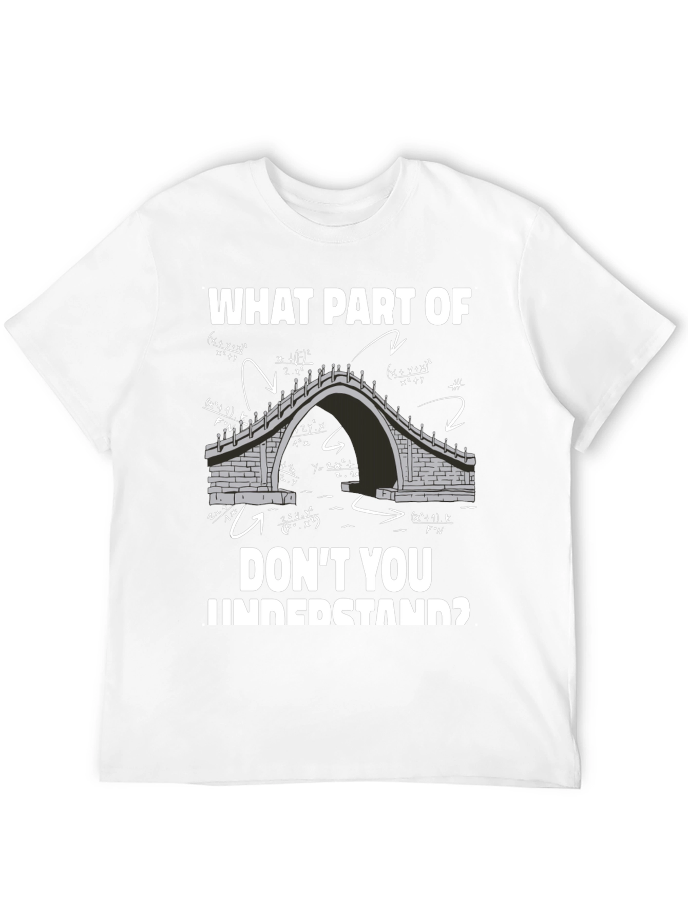 Math Bridge Graphic T-Shirt