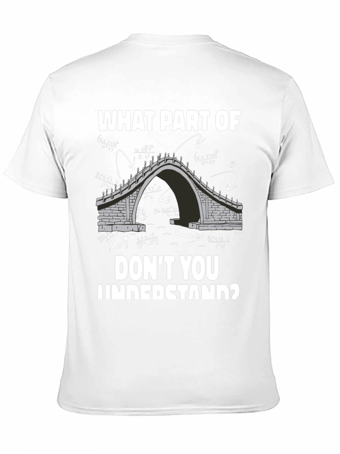 Math Bridge Graphic T-Shirt