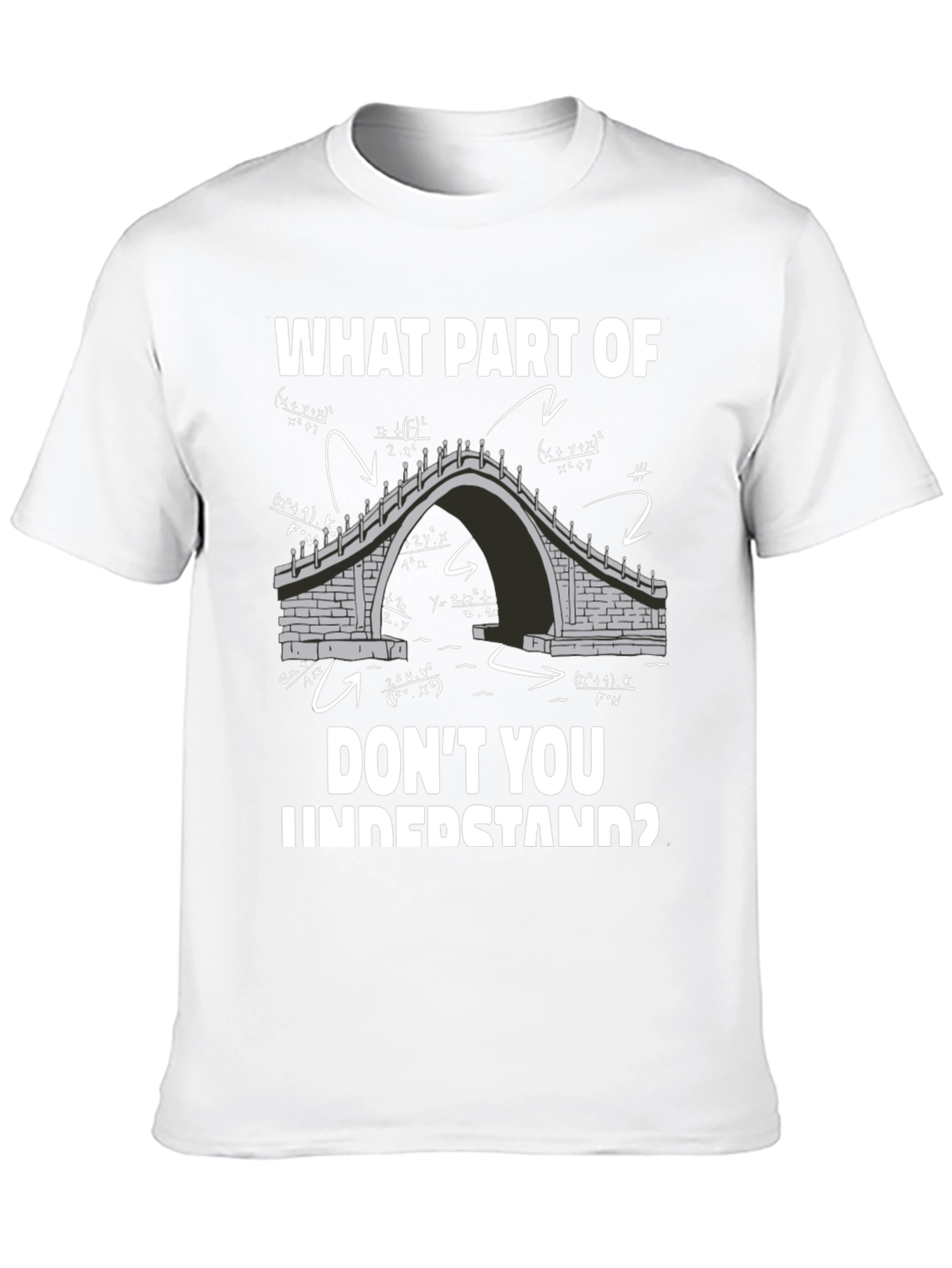 Math Bridge Graphic T-Shirt