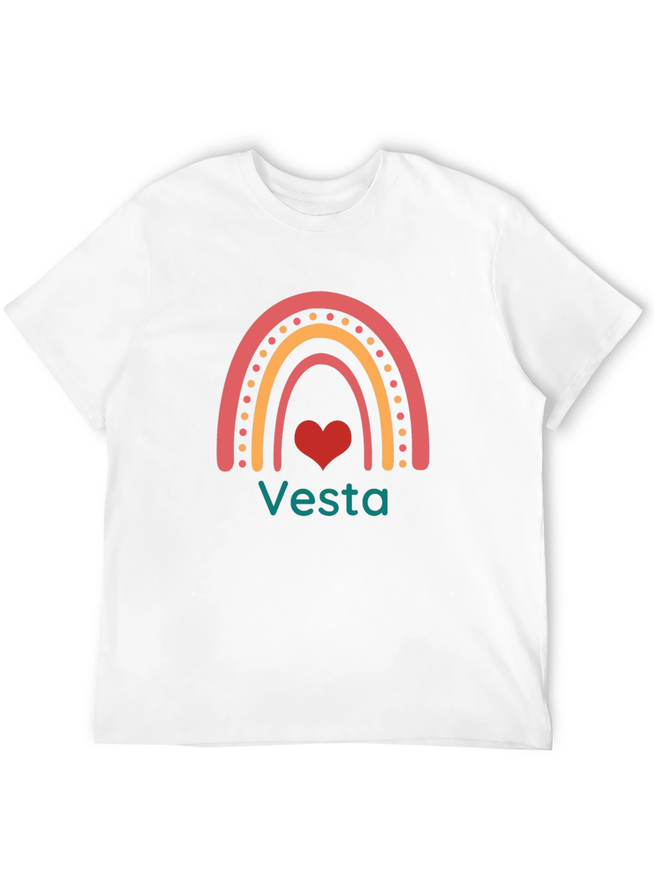 Vesta Rainbow Heart Graphic Tee