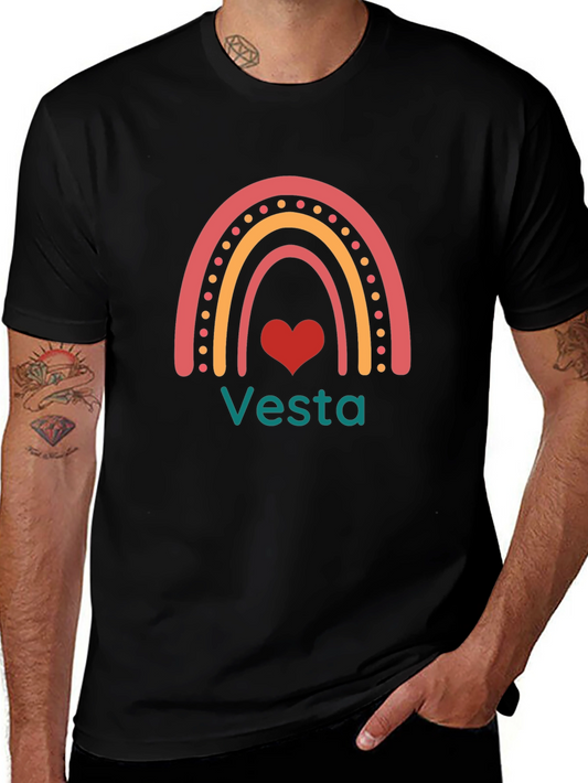 Vesta Rainbow Heart Graphic Tee