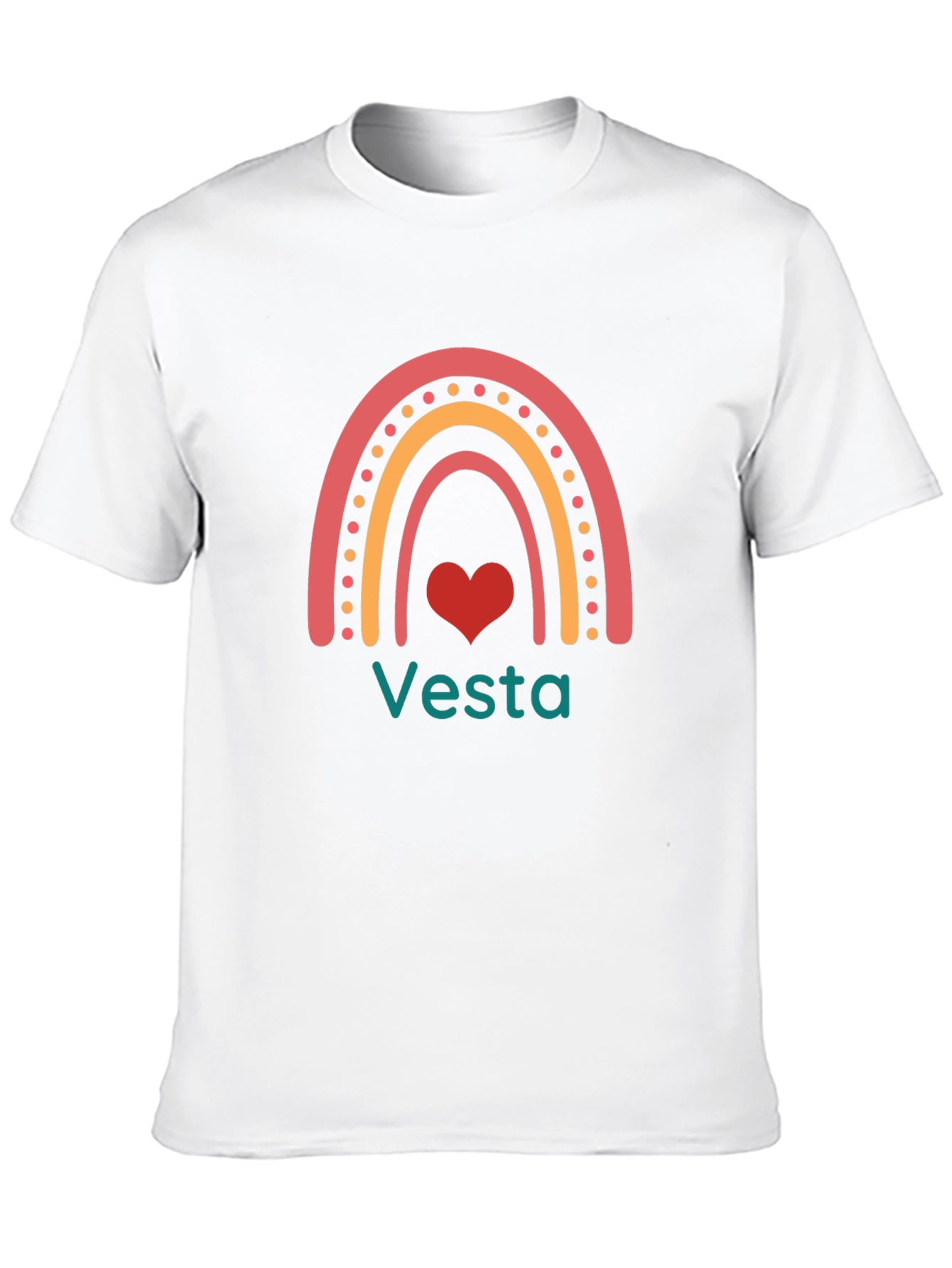 Vesta Rainbow Heart Graphic Tee