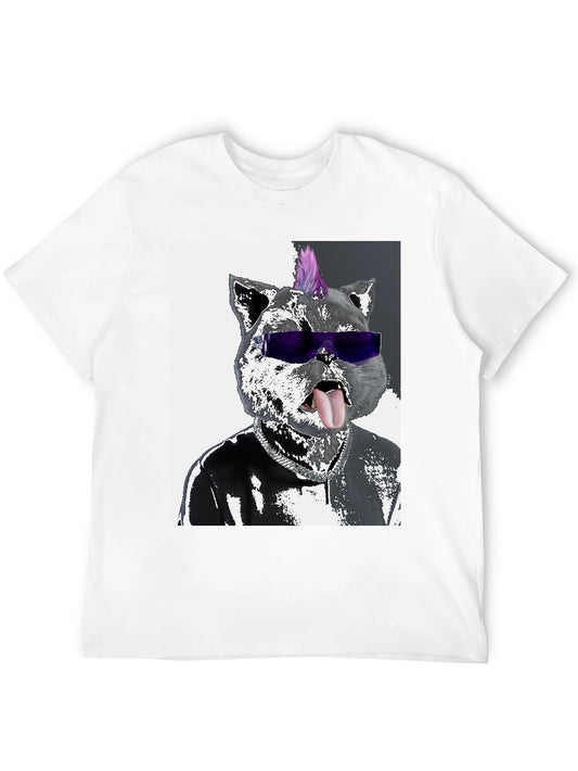 Cool Cat Tee: Punk Rock Style