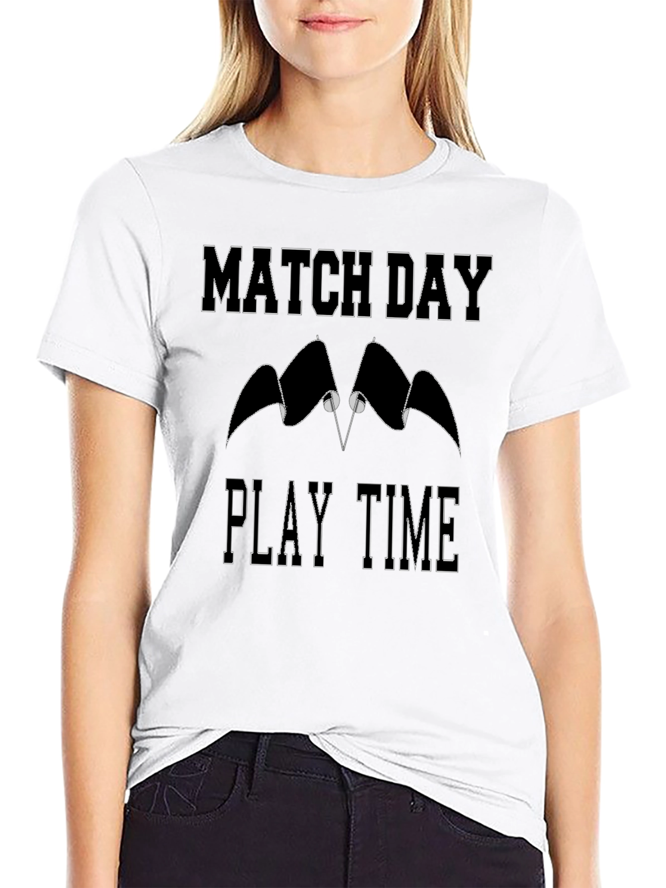Match Day Play Time Graphic T-Shirt