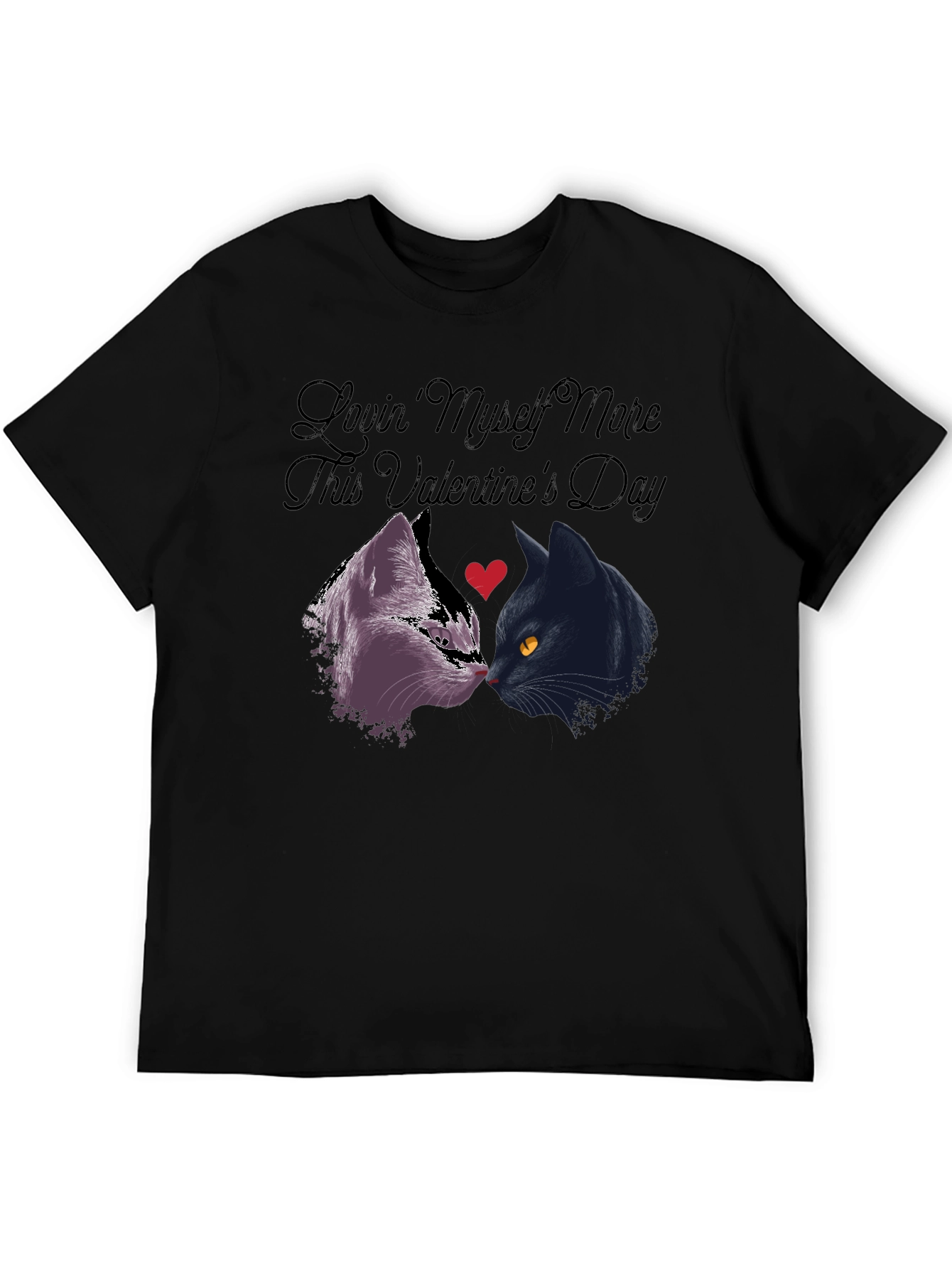 Lovin Myself More Valentines Day Cat Shirt