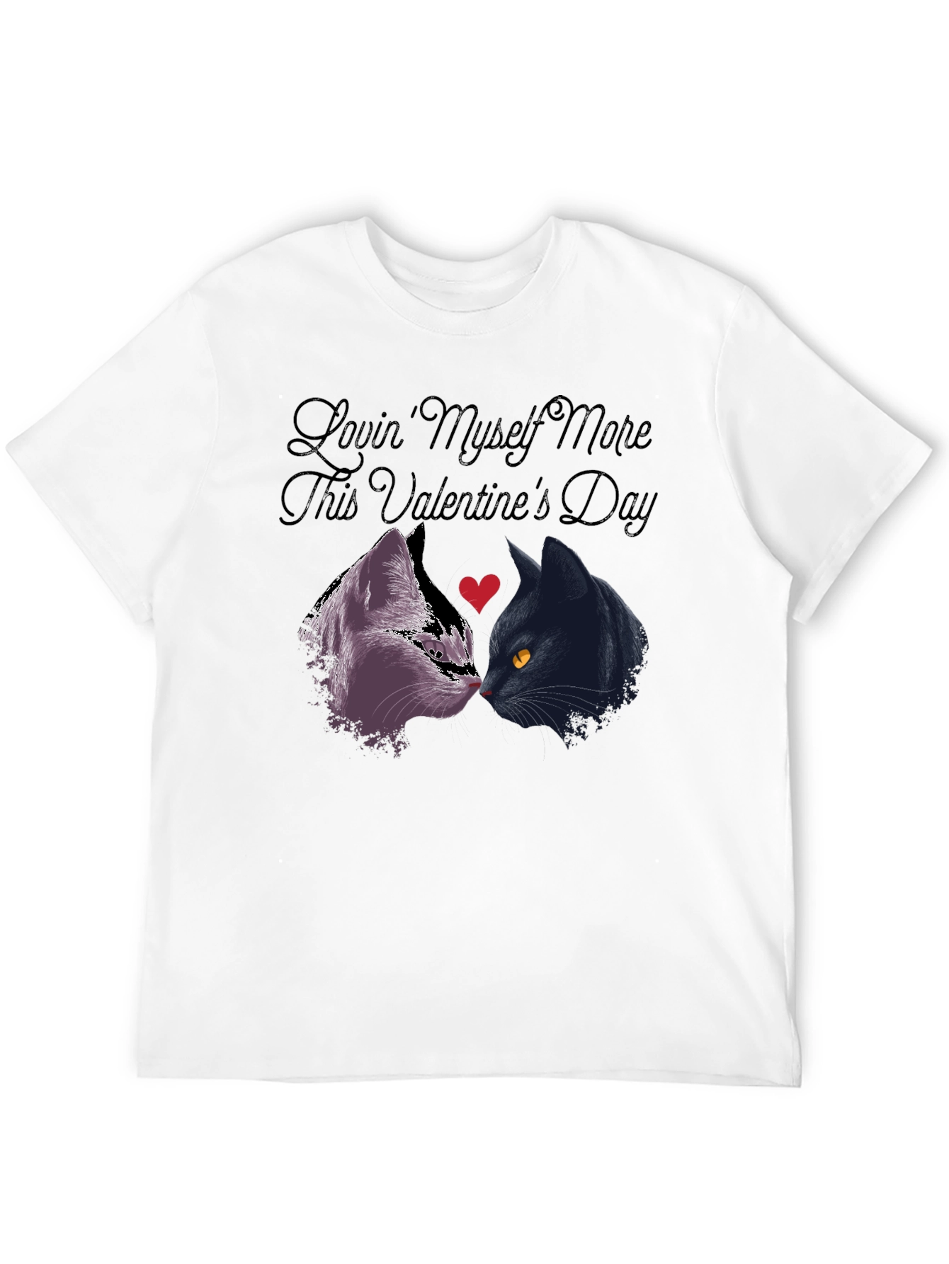 Lovin Myself More Valentines Day Cat Shirt