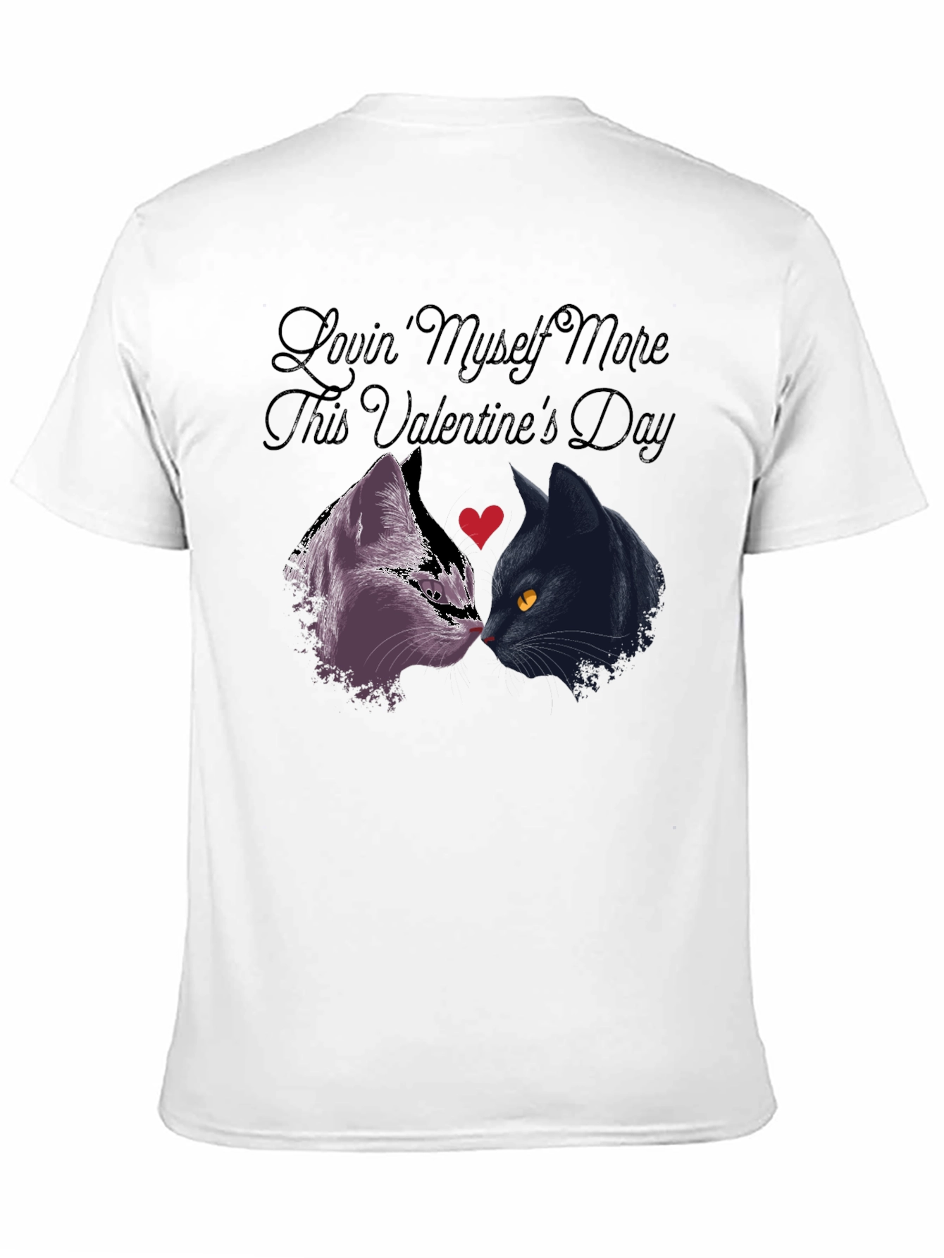 Lovin Myself More Valentines Day Cat Shirt
