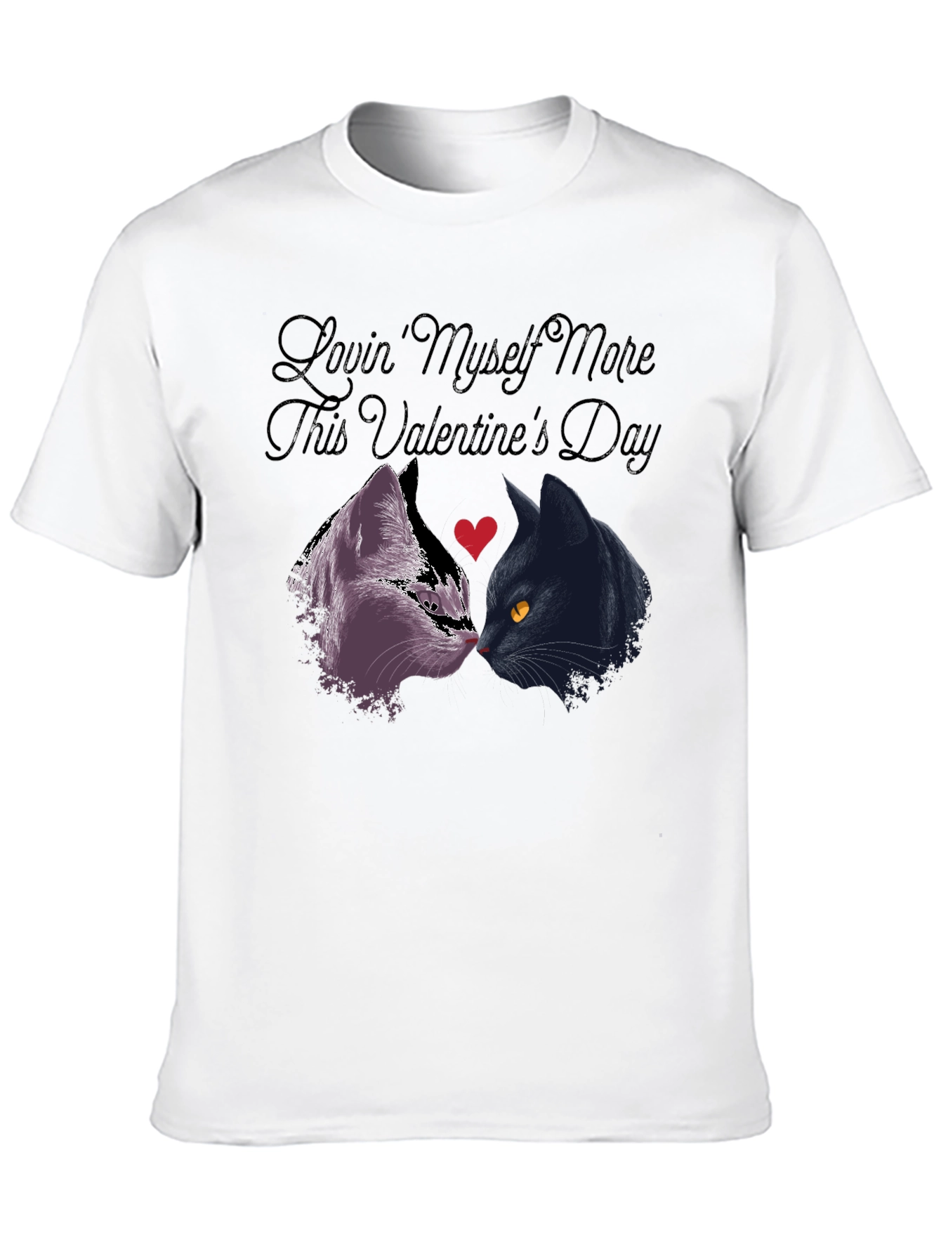 Lovin Myself More Valentines Day Cat Shirt