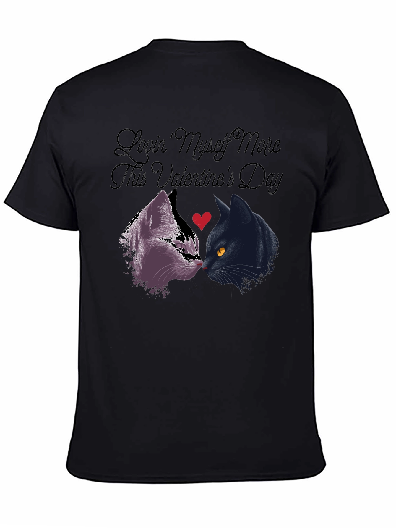Lovin Myself More Valentines Day Cat Shirt
