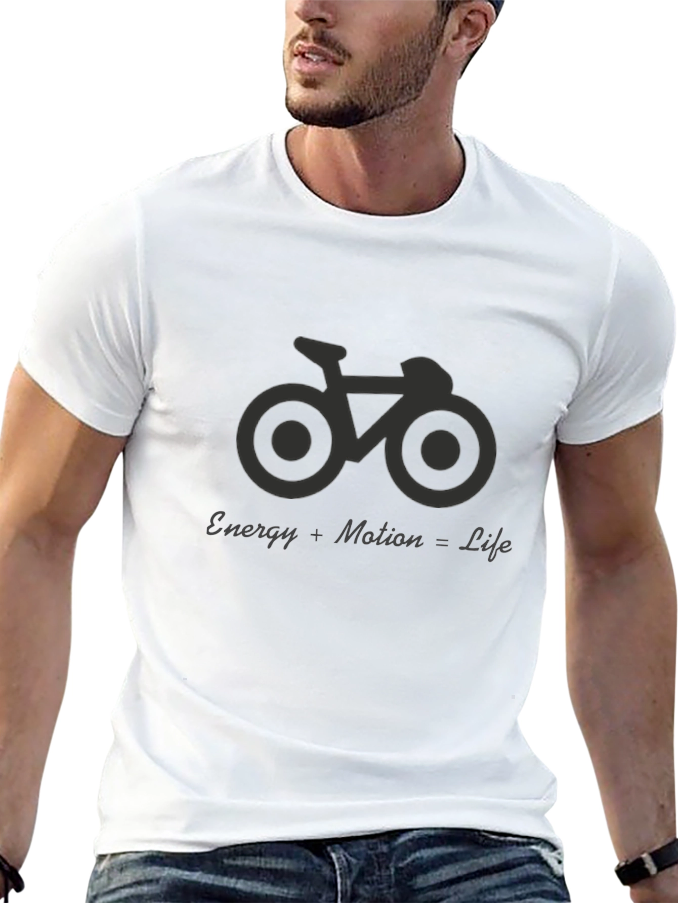 Energy Motion Life Bike Graphic Tee