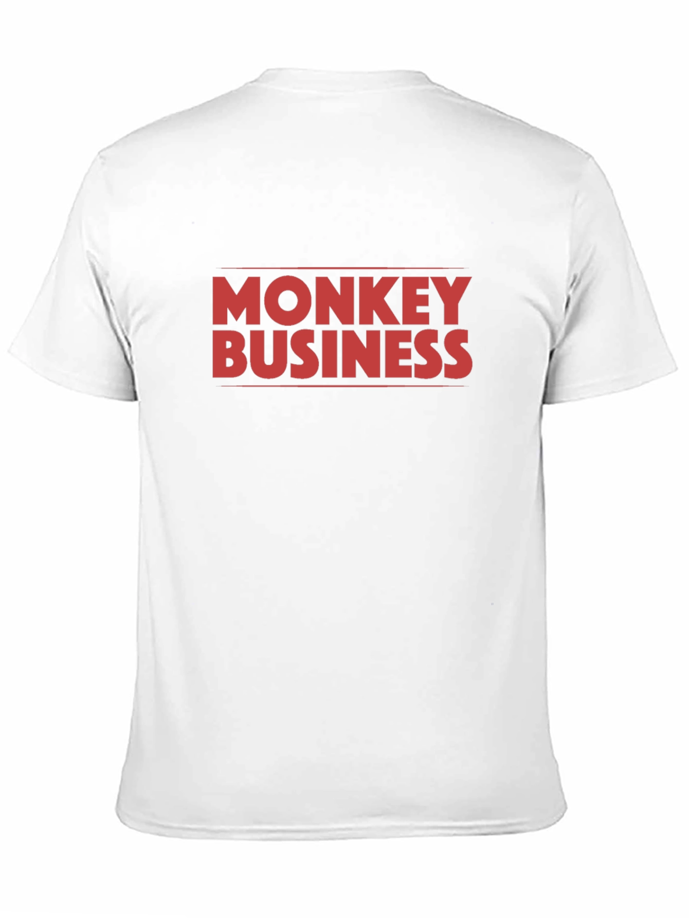 Monkey Business Graphic T-Shirt - Crew Neck Tee