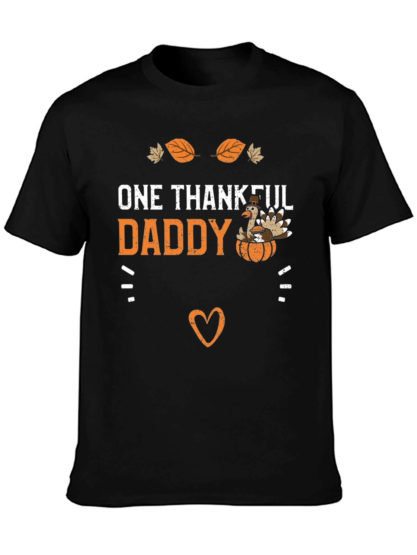 One Thankful Daddy Thanksgiving T-Shirt