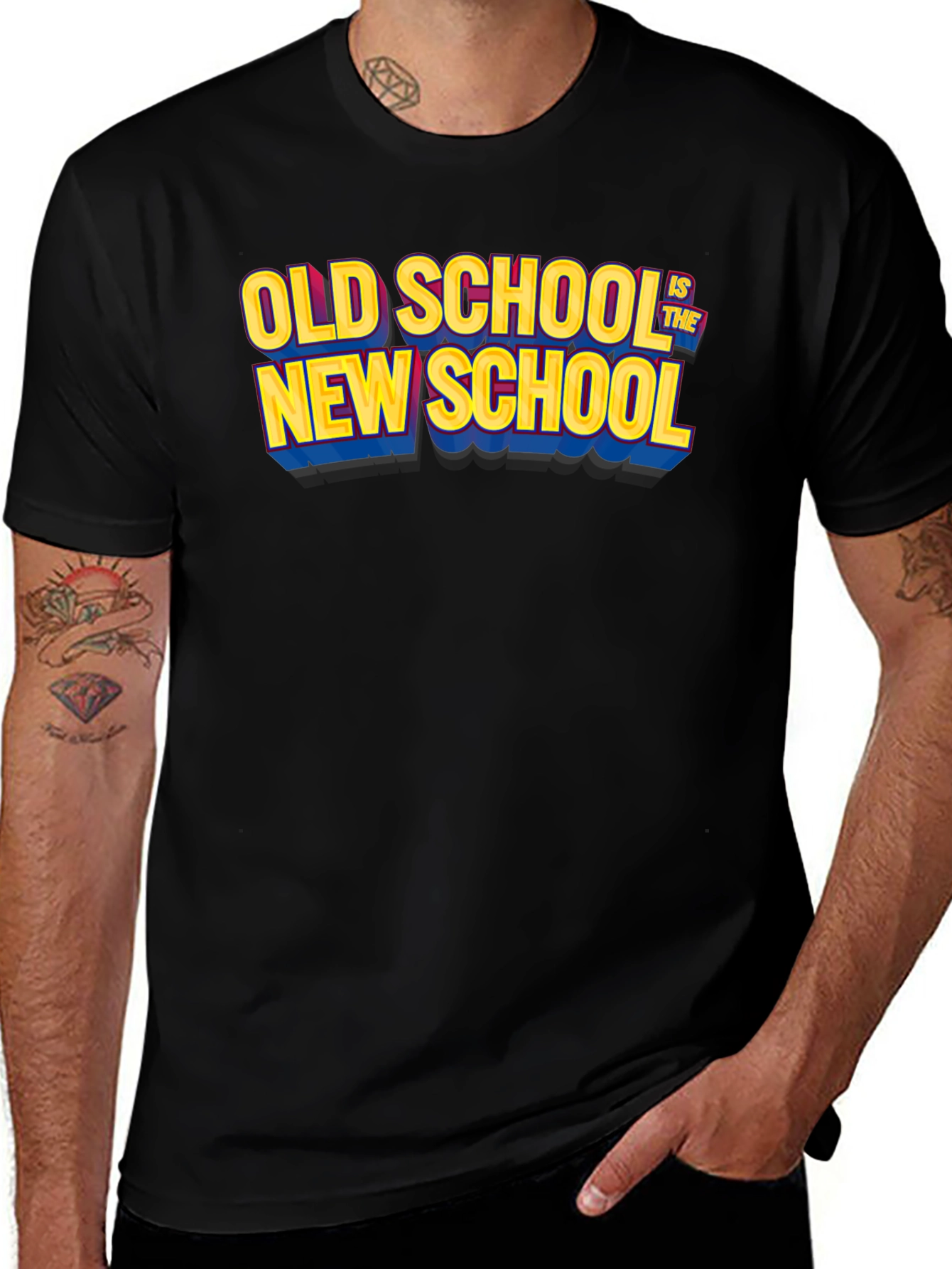 Old School is the New School Graphic Tee