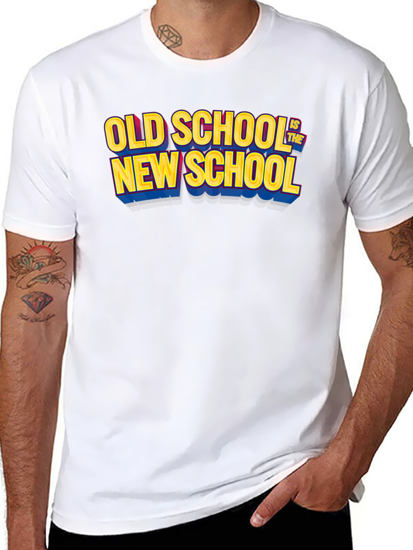 Old School is the New School Graphic Tee
