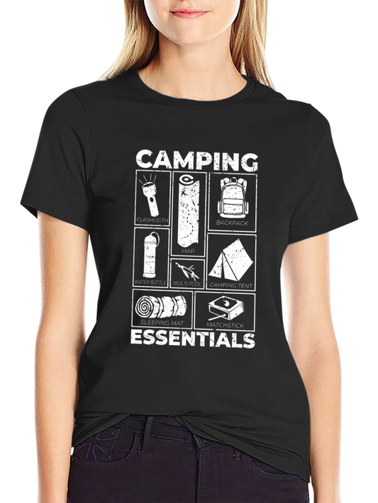 Camping Essentials Graphic T-Shirt