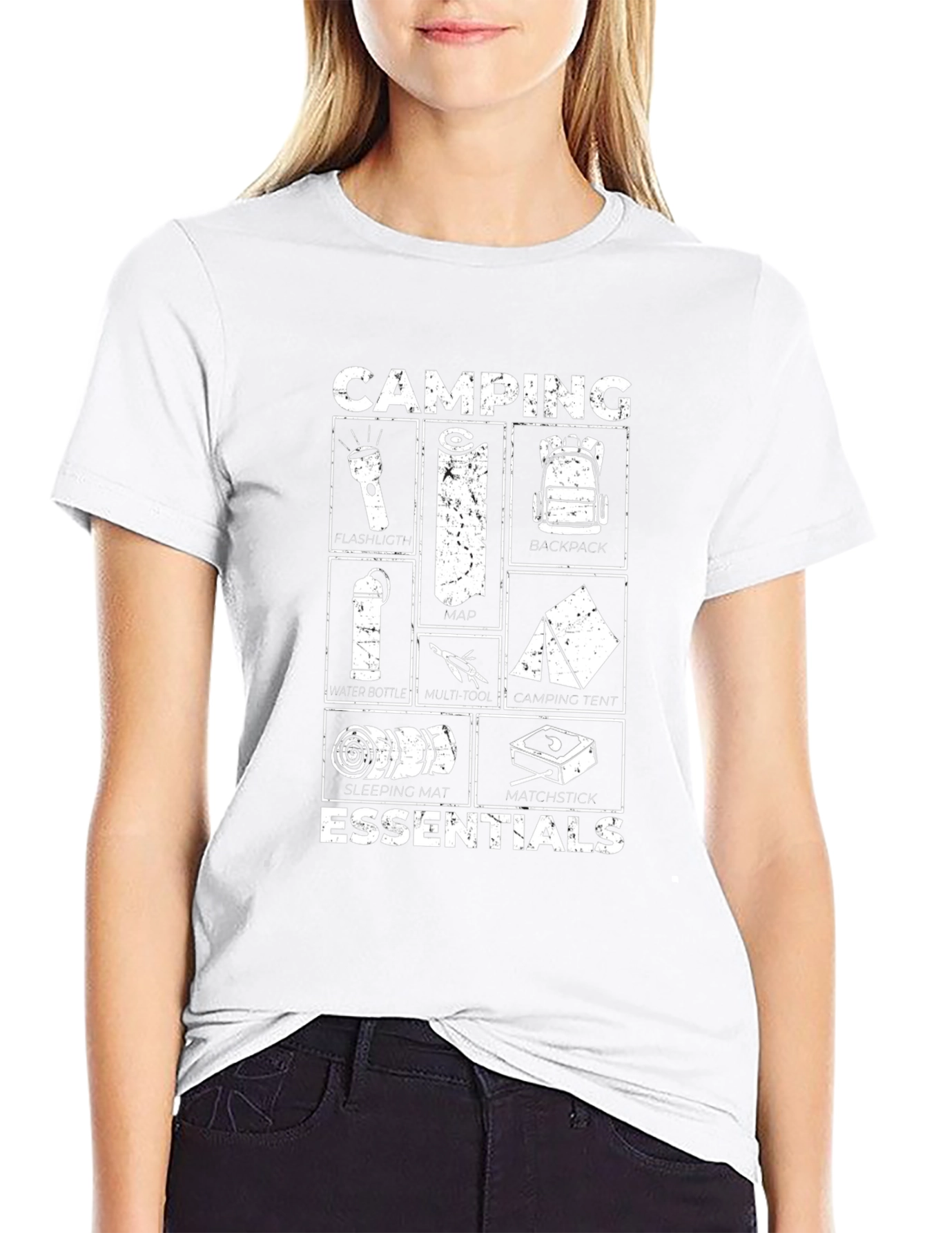 Camping Essentials Graphic T-Shirt