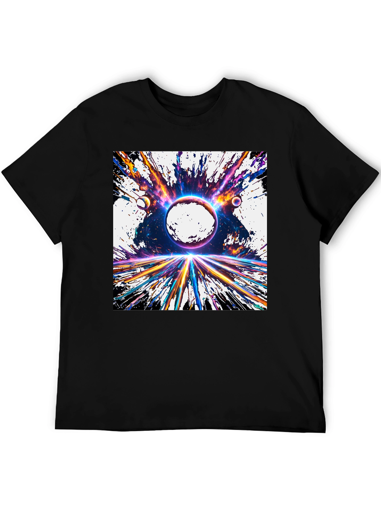 Space Explosion Graphic Tee