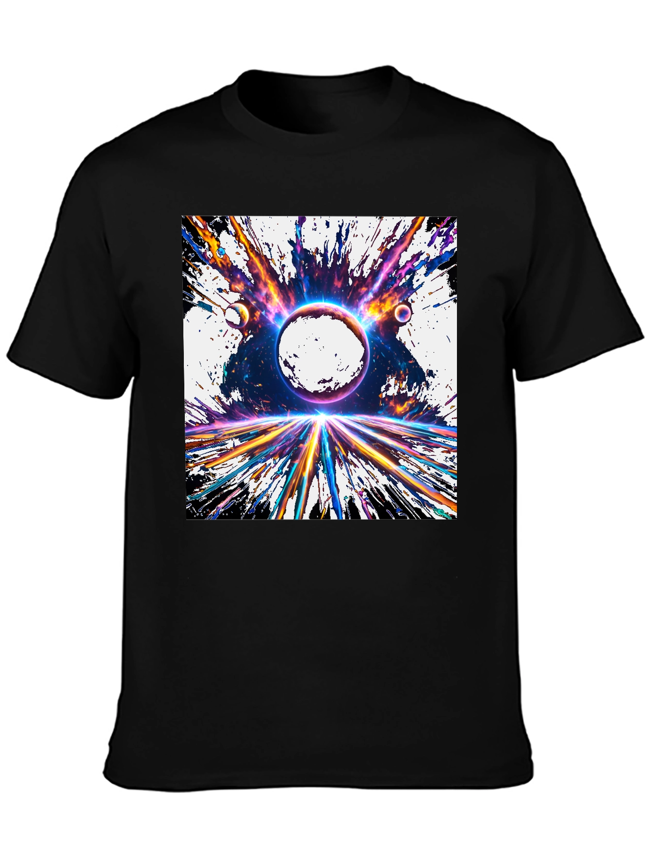 Space Explosion Graphic Tee
