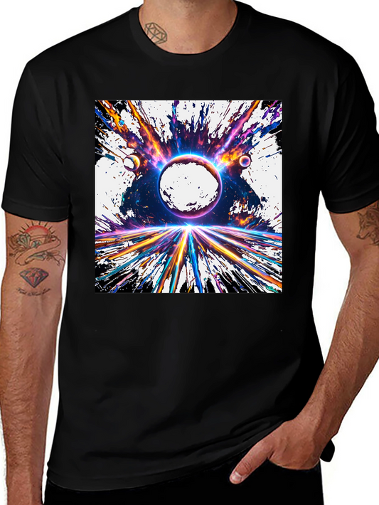 Space Explosion Graphic Tee